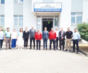 Kutoğlu ve TPAO Heyeti Çaycuma Kampüsünde bir araya geldi
