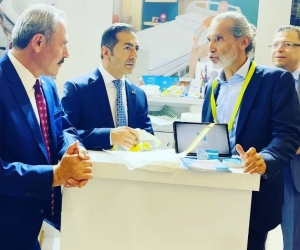 Denizli’de hastalar için geliştirilen kumaş fuarın gözdesi oldu