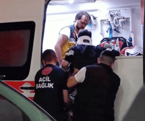 Kasım Efendi Caddesi'nde kaza 2 yaralı 