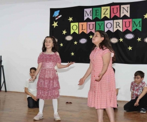 Şehit Melih Özcan İlkokulunda mezuniyet töreni yapıldı