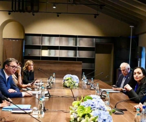 Kosova ile Sırbistan cumhurbaşkanları Moldova’da bir araya geldi