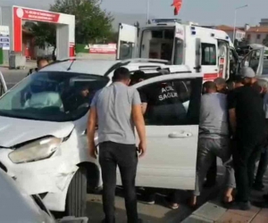 Malatya’da trafik kazası: 1 yaralı