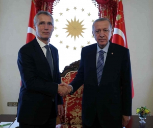 Cumhurbaşkanı Erdoğan, NATO Genel Sekreteri Stoltenberg’i kabul etti