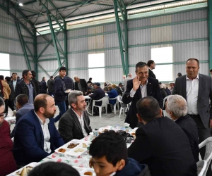 Başkan Ataç yağmur dualarında vatandaşla buluştu