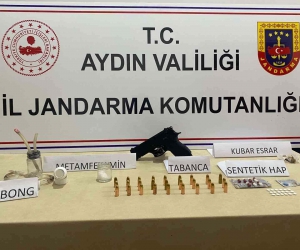 Jandarmanın hassas burunları uyuşturucuya geçit vermedi