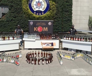 İstanbul’da büyük operasyon: 2 bin 326 şişe sahte içki ele geçirildi