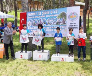 Kütahya Belediyespor Kulübü, Oryantiring Şampiyonası’nda Türkiye üçüncüsü oldu
