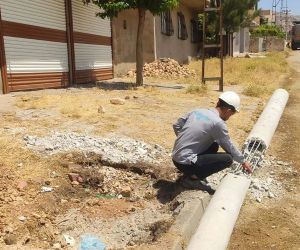 Şırnak ve Mardin’de elektrik dağıtım şirketi personeline taşlı saldırı
