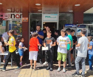 Takdir alanlara kebap ikramı