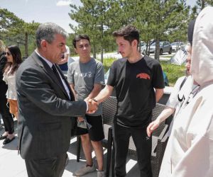 Başkan Vekili Abdullah Damcı, Sosyoloji Kampında gençlerle bir araya geldi