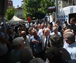 Başkan Bozbey makamını Büyükorhana taşıdı