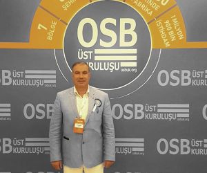 Haldun Işıklı, Söke OSB adına OSBÜK Genel Kuruluna katıldı