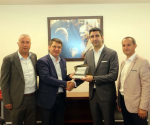 Ardino Belediye Başkanı Murad’dan Başkan Yüksel’e tebrik ziyareti