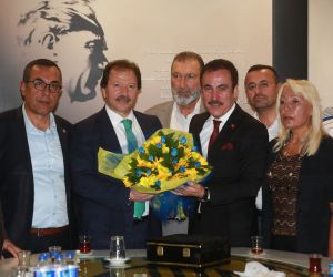 AHİD’den MKE Ankaragücü Spor Kulübü Başkanı Yiğiner’e ziyaret