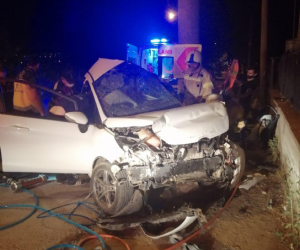 Yeniceköy yolunda kaza 3 ölü 1 yaralı