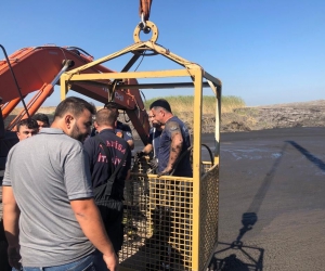 Şlam havuzu çöktü, bir işçi kurtarıldı bir işçiye ulaşılamıyor