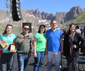 Hakkari’de ’5. Cilo Fest’ Tuğçe Kandemir konseri ile sona erdi