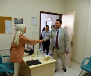 Eskişehir İl Sağlık Müdürü Prof. Dr. Uğur Bilge, Sivrihisar İlçe Devlet Hastanesini ziyaret etti