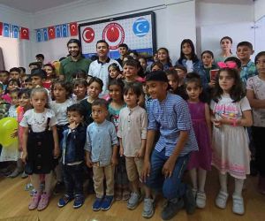 Eskişehir’de yaşayan Irak’lı Türkmen çocuklar gönüllerince eğlendiler