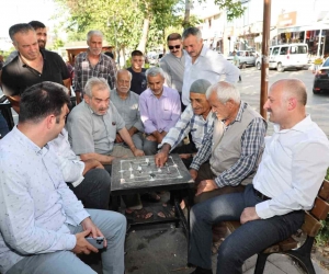 Vali Osman Varol, Kahta ve Sincik halkıyla bir araya geldi