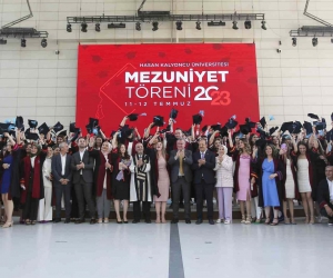 Hasan Kalyoncu Üniversitesi bin 578 öğrencisini mezun etmenin gururunu yaşadı