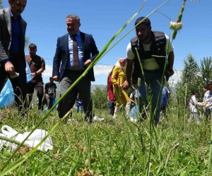 Gençler ormanda çevre temizliği yaptı