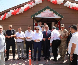 Ergani ilçesinde dört mahalleye hizmet verecek yapının açılışı yapıldı