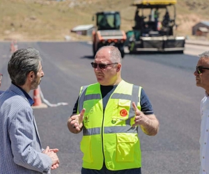 Danişment Gazi TOKİ yolu yenileniyor