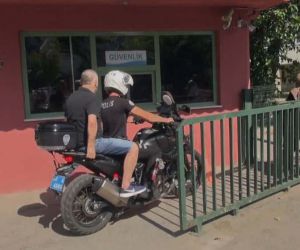 Sınava geç kalan adayı okula motosikletli Yunus ekibi ulaştırdı
