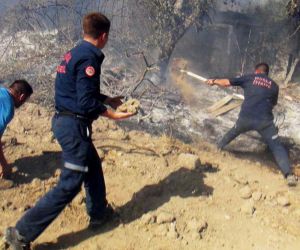 Karabağlar Yaylası’nda aynı günde ikinci yangın
