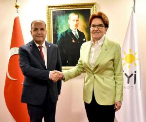 İYİ Parti lideri Akşener, Anavatan Partisi Genel Başkanı İbrahim Çelebi ile bir araya geldi