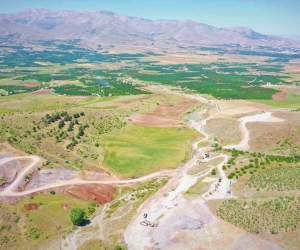 Malatya’da Yenice Barajı’nda çalışmalar devam ediyor