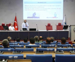 Büyükşehir personeline temel ilkyardım eğitimi