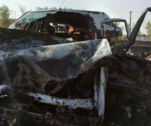 Siverek’te otomobil şarampole devrildi: 1 ölü, 4 yaralı