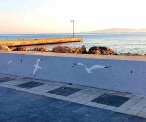 Bursa sokaklarında 3 boyutlu sanat