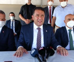KKTC Başbakanı Ersan Saner’den Manavgat’a 17 milyonluk katkı