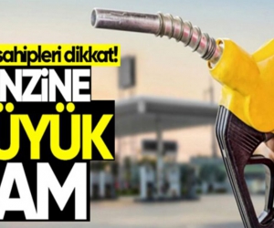 Benzine büyük zam geliyor!