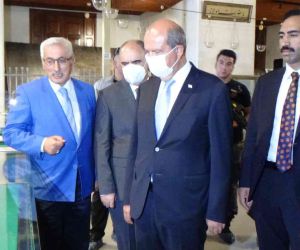 KKTC Cumhurbaşkanı Ersin Tatar’dan Mevlana Müzesine ziyaret