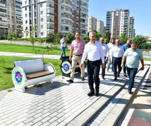 Şehit Ramazan Günaydın Parkına modern donatılar