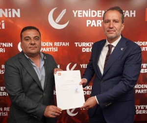 Yeniden Refah Partisi Pazaryeri İlçe Başkanı Sefer Uslu oldu