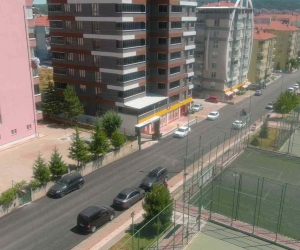 Bozüyük’te Tevfik Fikret Caddesi asfaltlandı