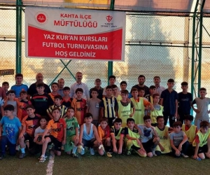 Kahta’da Yaz Kur’an Kursları futbol turnuvası başladı