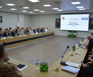 Sel-taşkın temalı masabaşı tatbikatı gerçekleştirildi