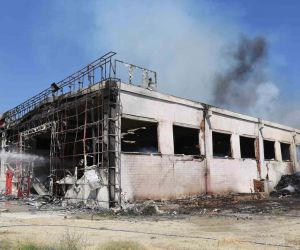 Kastamonu’daki fabrika yangını 6 saatte söndürüldü