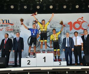 100. Yıl Cumhuriyet Bisiklet Turu’nun Havza-Samsun etabı tamamlandı