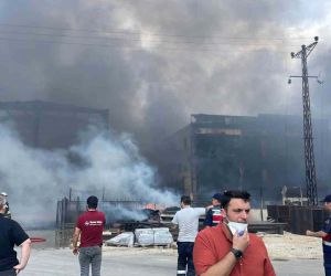 Tekirdağ’daki fabrika yangını kontrol altına alındı