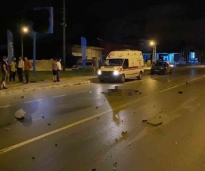 Bafra’da motosiklet ile otomobil çarpıştı: 1 ölü