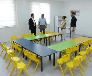 Muğla’da emekli öğretmen çiftin bağışladığı arsaya anaokulu yapıldı