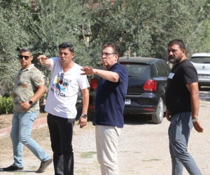 Başkan Arslan, Güre’de çalışmaları inceledi