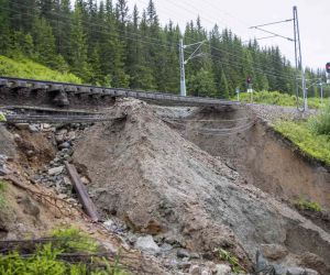 Hans Fırtınası’nın vurduğu Norveç’te bir barajda kısmi çökme